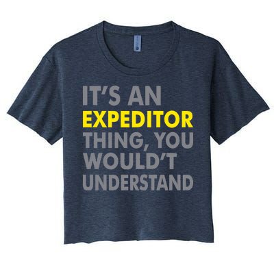 It's An Expeditor Thing Women's Crop Top Tee