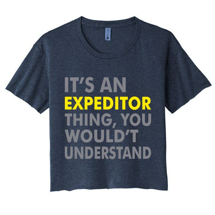 It's An Expeditor Thing Crop Top