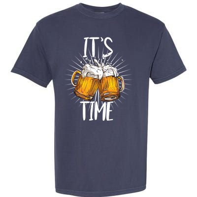 It's Beer Time Garment-Dyed Heavyweight T-Shirt