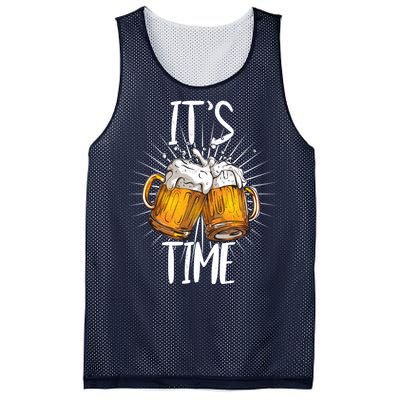 It's Beer Time Mesh Reversible Basketball Jersey Tank