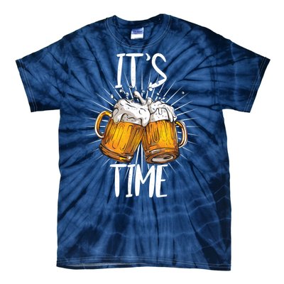 It's Beer Time Tie-Dye T-Shirt