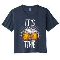 It's Beer Time Crop Top