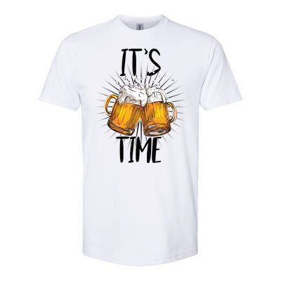 It's Beer Time Softstyle® CVC T-Shirt