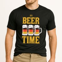 It's Beer Time German Flag Cooling Performance Crew T-Shirt