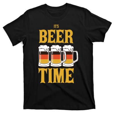 It's Beer Time German Flag T-Shirt