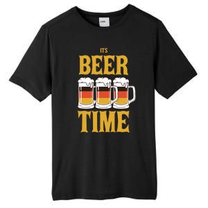 It's Beer Time German Flag Tall Fusion ChromaSoft Performance T-Shirt