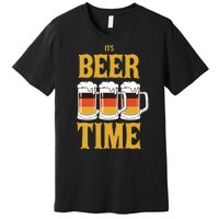 It's Beer Time German Flag Premium T-Shirt