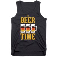 It's Beer Time German Flag Tank Top