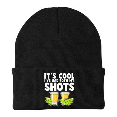 It's Cool I've Had Both My Shots Tequila Shots  Beanie