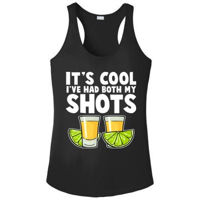 It's Cool I've Had Both My Shots Tequila Shots  Ladies PosiCharge Competitor Racerback Tank