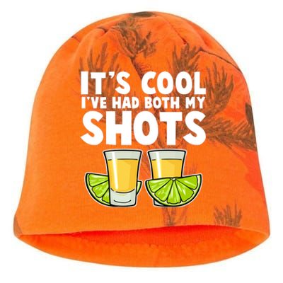 It's Cool I've Had Both My Shots Tequila Shots  Kati - Camo Knit Beanie