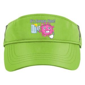 It's Corona Time Virus Adult Drive Performance Visor