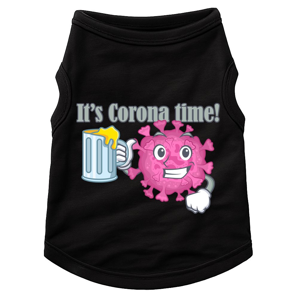 It's Corona Time Virus Doggie Tank