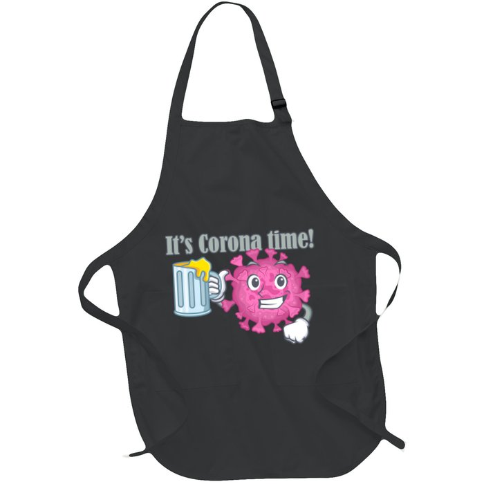 It's Corona Time Virus Apron