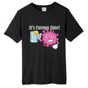 It's Corona Time Virus Tall Fusion ChromaSoft Performance T-Shirt