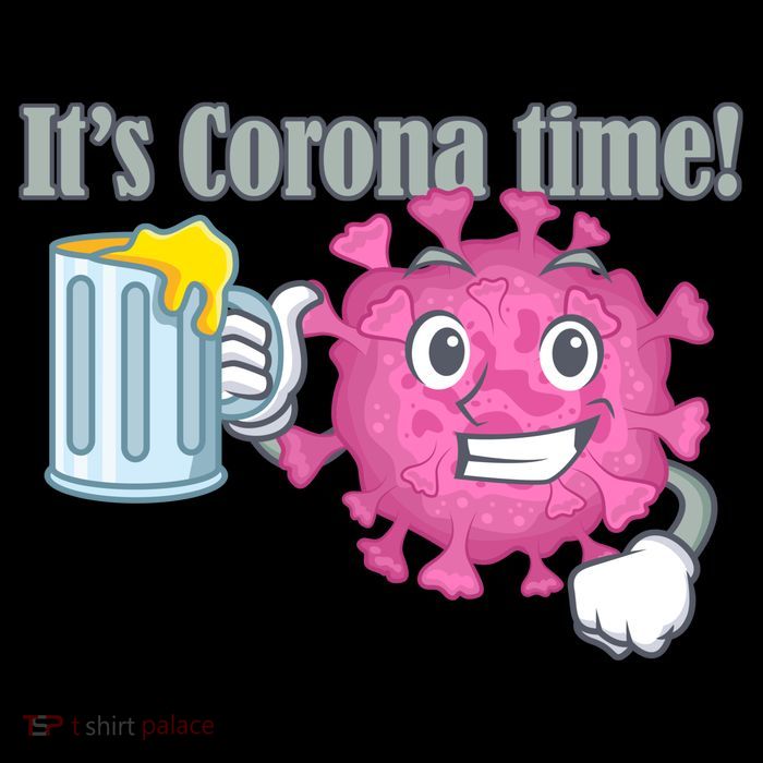 It's Corona Time Virus Coffee Mug