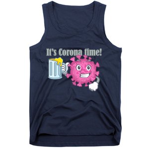 It's Corona Time Virus Tank Top