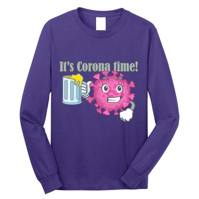 It's Corona Time Virus Long Sleeve Shirt