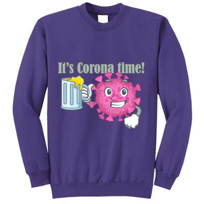 It's Corona Time Virus Sweatshirt
