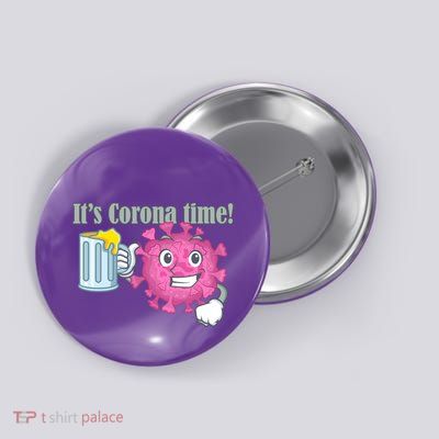 It's Corona Time Virus Button