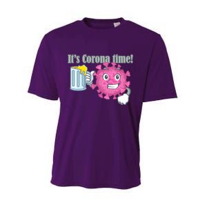 It's Corona Time Virus Performance Sprint T-Shirt