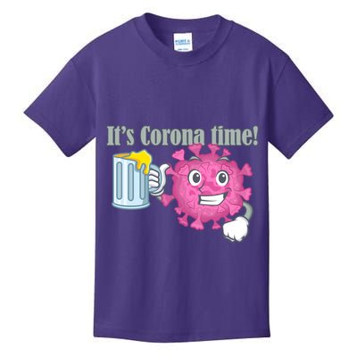 It's Corona Time Virus Kids T-Shirt