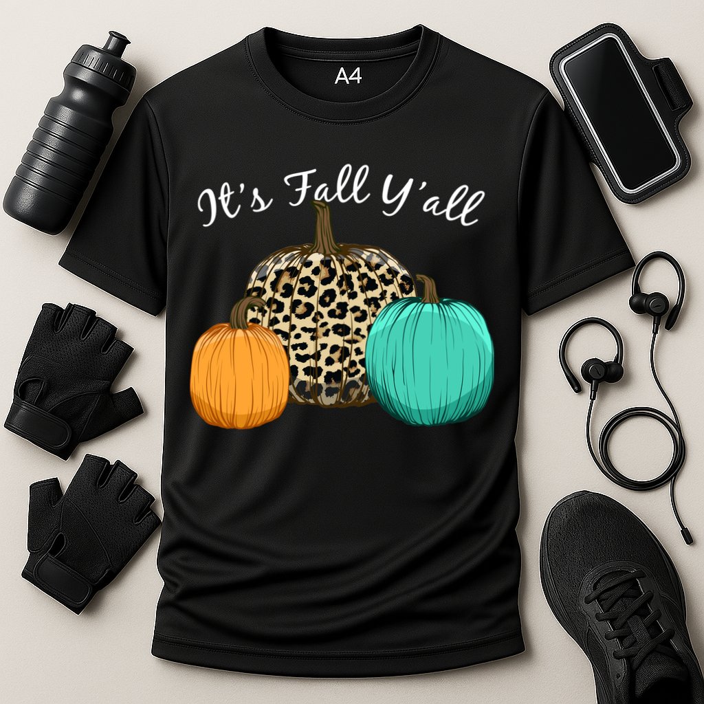 It's Fall Y'all Pumpkins Autumn Performance Shirt