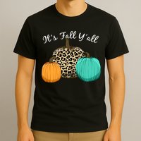 It's Fall Y'all Pumpkins Autumn T-Shirt
