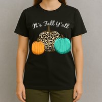 It's Fall Y'all Pumpkins Autumn T-Shirt
