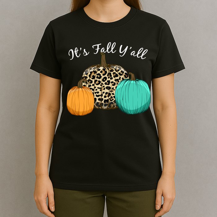 It's Fall Y'all Pumpkins Autumn T-Shirt