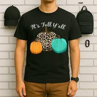 It's Fall Y'all Pumpkins Autumn T-Shirt