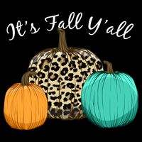 It's Fall Y'all Pumpkins Autumn T-Shirt