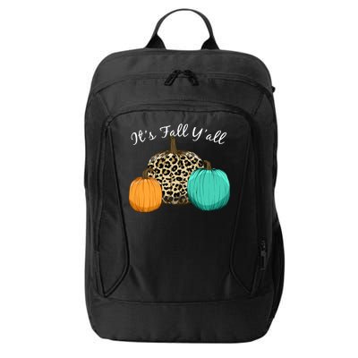 It's Fall Y'all Pumpkins Autumn City Backpack