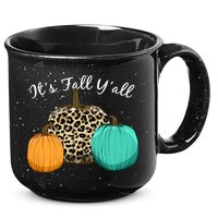 It's Fall Y'all Pumpkins Autumn 15oz Campfire Ceramic Mug