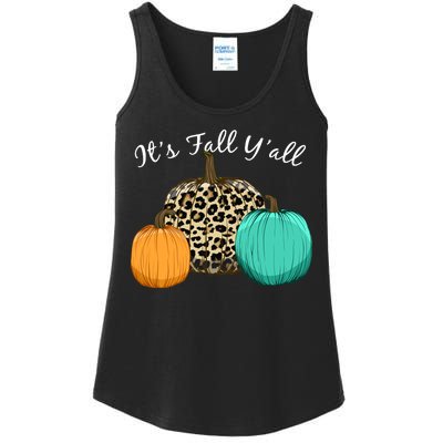 It's Fall Y'all Pumpkins Autumn Ladies Essential Tank