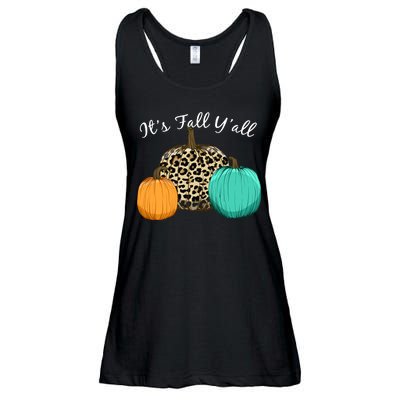 It's Fall Y'all Pumpkins Autumn Ladies Essential Flowy Tank