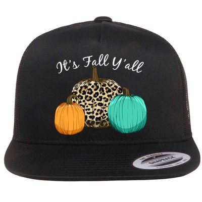 It's Fall Y'all Pumpkins Autumn Flatbill Hat