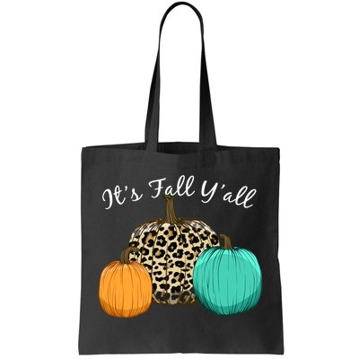 It's Fall Y'all Pumpkins Autumn Tote Bag