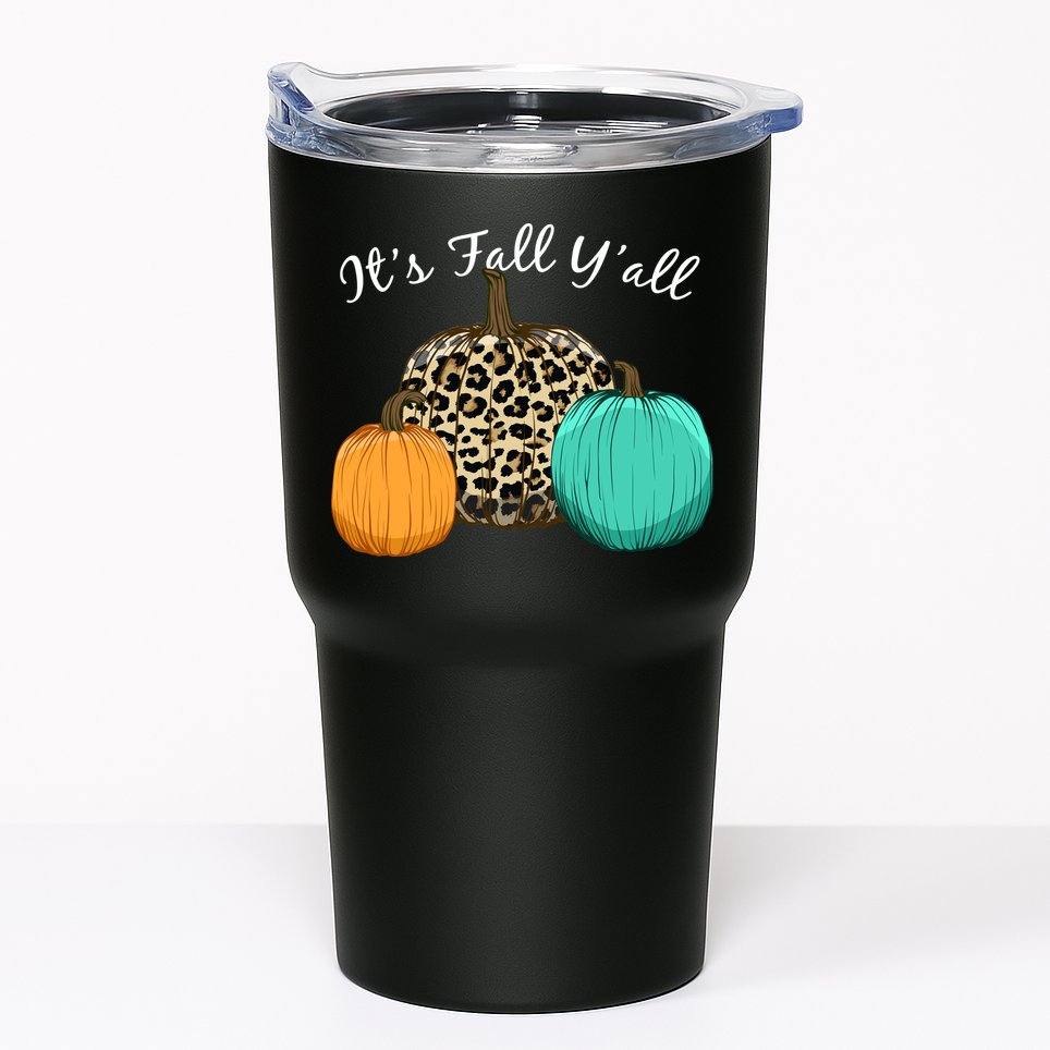It's Fall Y'all Pumpkins Autumn Tumbler
