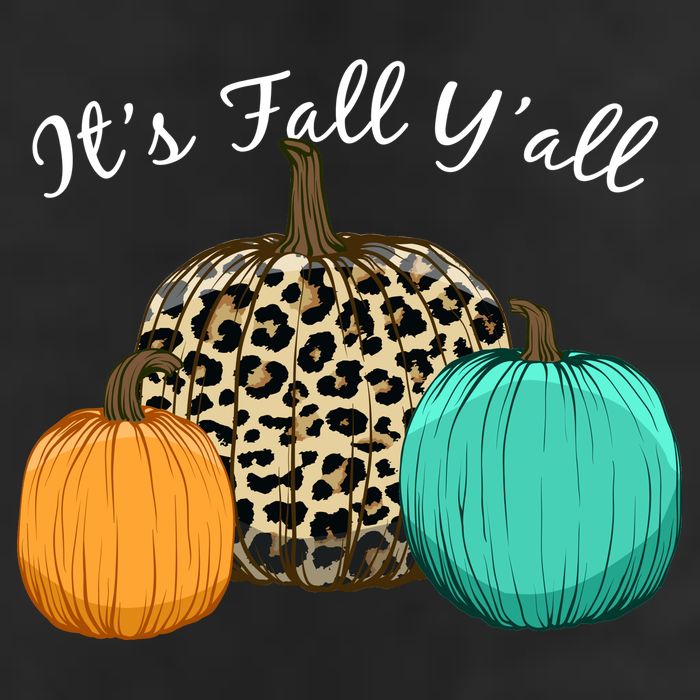 It's Fall Y'all Pumpkins Autumn Golf Towel