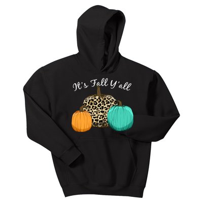 It's Fall Y'all Pumpkins Autumn Kids Hoodie