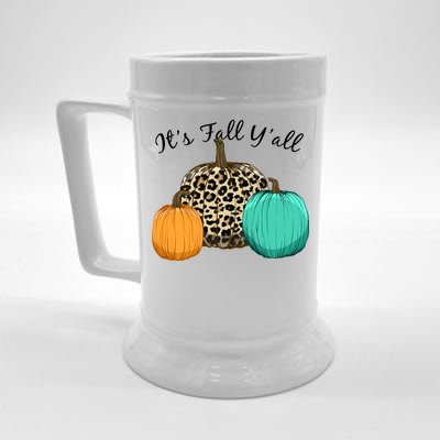 It's Fall Y'all Pumpkins Autumn Beer Stein