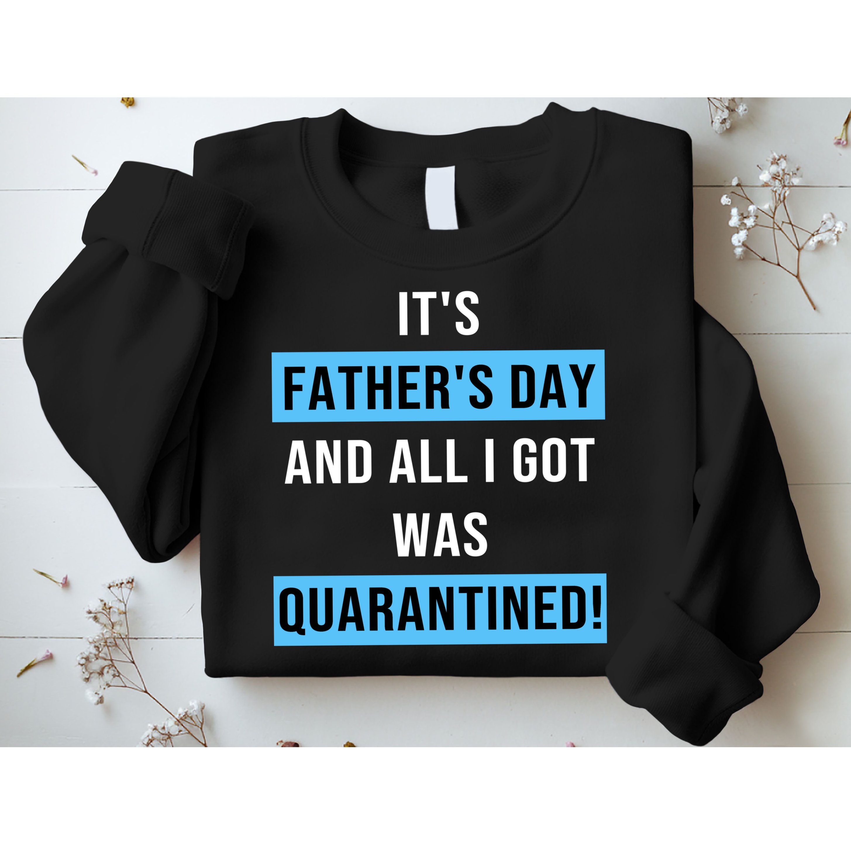 It's Father's Day And All I Got Was Quarantined Sweatshirt