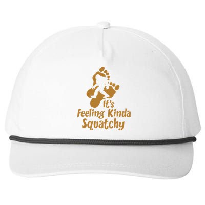 It's Feeling Kinda Squatchy Snapback Five-Panel Rope Hat