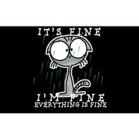 It's Fine I'm Fine Everything Is Fine Cat  Bumper Sticker