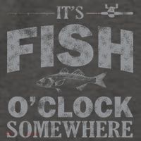 It's Fish O'Clock Somewhere Funny Vector Backpack