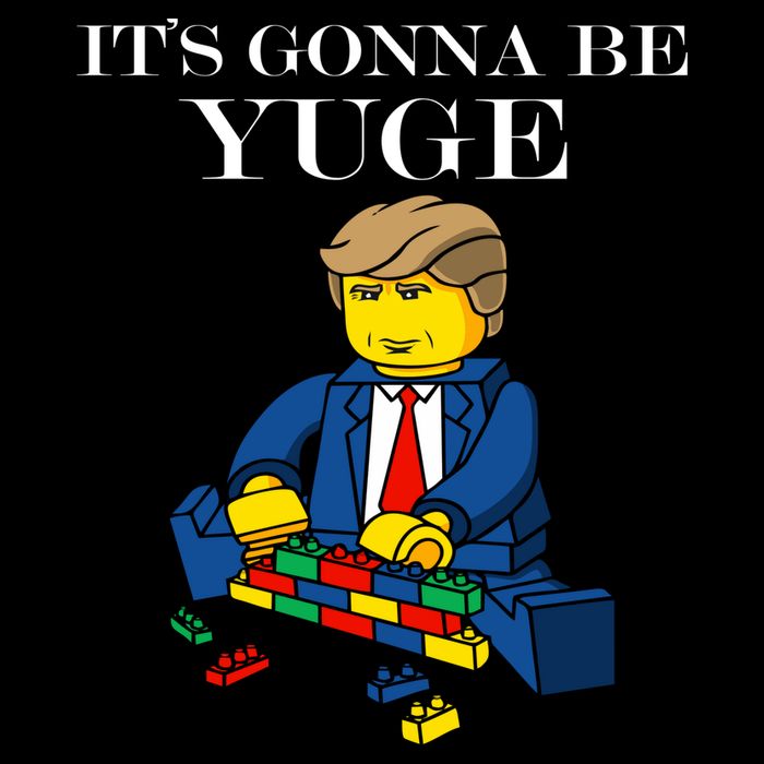 It's Going To Be YUGE - Trump Build a Wall USA-Made Doggie Bandana