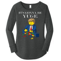 It's Going To Be YUGE - Trump Build a Wall Women's Perfect Tri Tunic Long Sleeve Shirt