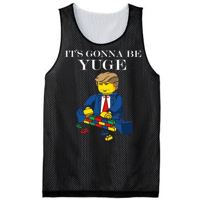 It's Going To Be YUGE - Trump Build a Wall Mesh Reversible Basketball Jersey Tank