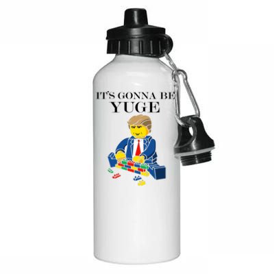 It's Going To Be YUGE - Trump Build a Wall Aluminum Water Bottle